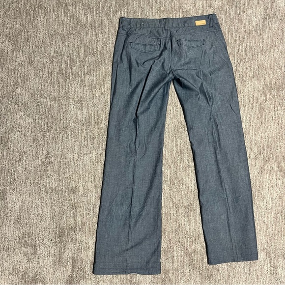 Esprit Denim straight leg dress pants with front pleat. Womens size 31/32 - Picture 2 of 11